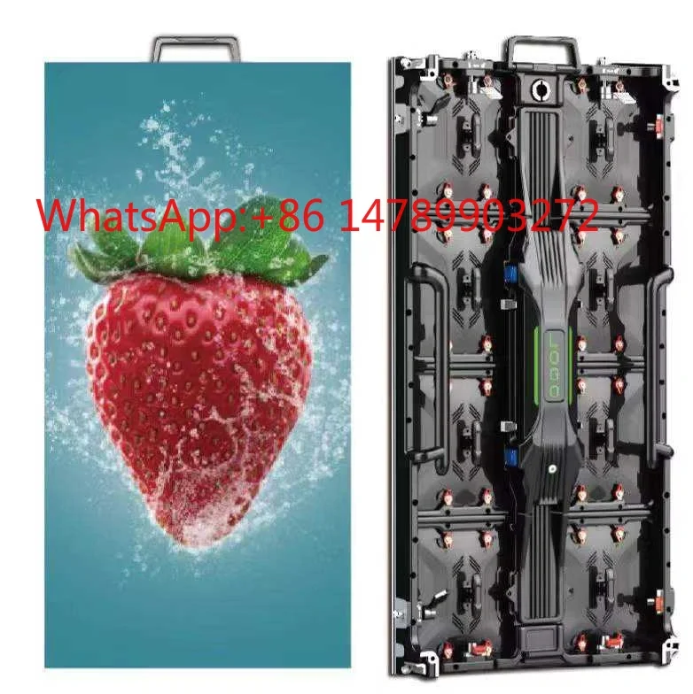 P3.91 Die Cast Aluminum Cabinet SMD LED Screen Indoor Rental Advertising Display
P3.91 Die Cast Aluminum Cabinet SMD LED Screen Indoor Rental Advertising Display