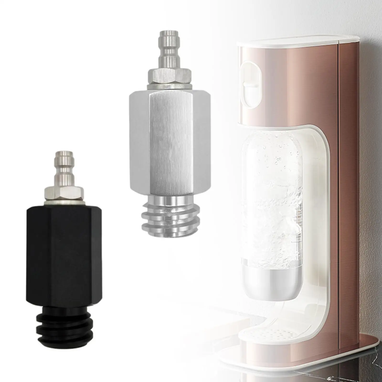 Quick Connect Fittings,CO2 Adapter Connector,Directly Replacement,8mm Quick Connect,Male Quick Disconnect,for Soda Maker
Quick Connect Fittings,CO2 Adapter Connector,Directly Replacement,8mm Quick Connect,Male Quick Disconnect,for Soda Maker