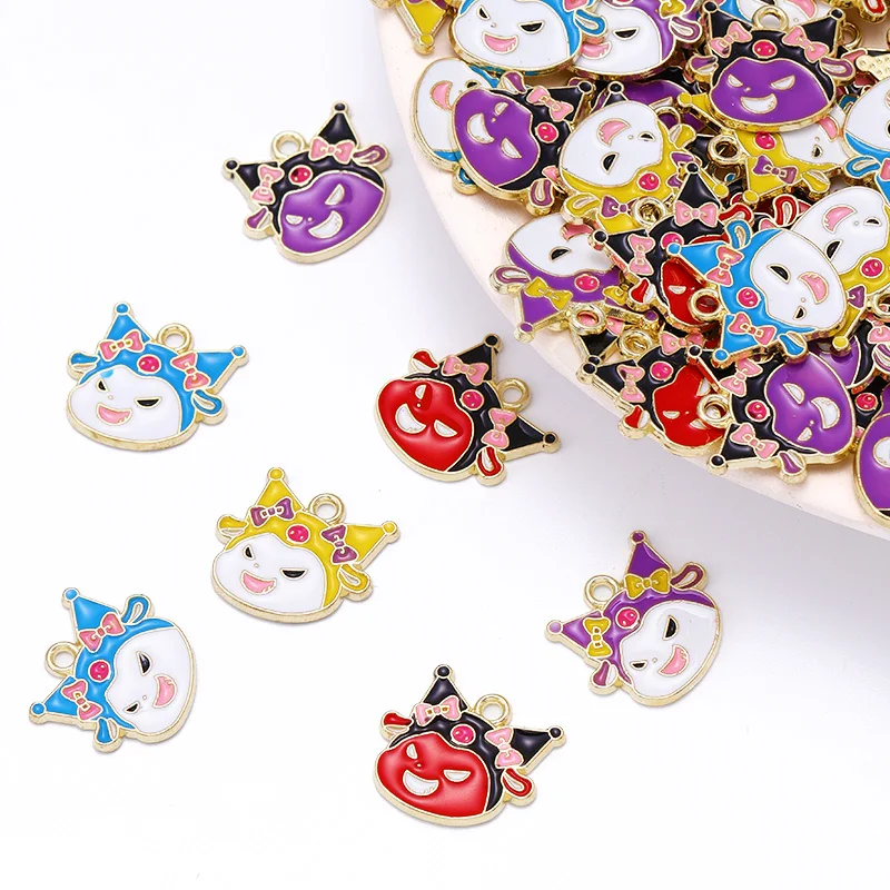 10Pcs Colourful Mixed Style Cartoon Bunny Cat Little Devil Earrings Pendant DIY Necklace Bracelet Accessory Charms for Jewellery
10Pcs Colourful Mixed Style Cartoon Bunny Cat Little Devil Earrings Pendant DIY Necklace Bracelet Accessory Charms for Jewellery