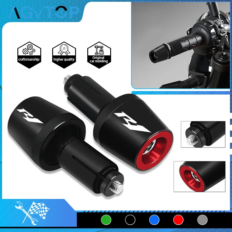 2025 handlebar grip For R1 R1M R1S R25 R15 Motorcycle 7/8" 22mm HandleBar End Anti Silder Handlebar Grips Cap YZF
2025 handlebar grip For R1 R1M R1S R25 R15 Motorcycle 7/8" 22mm HandleBar End Anti Silder Handlebar Grips Cap YZF