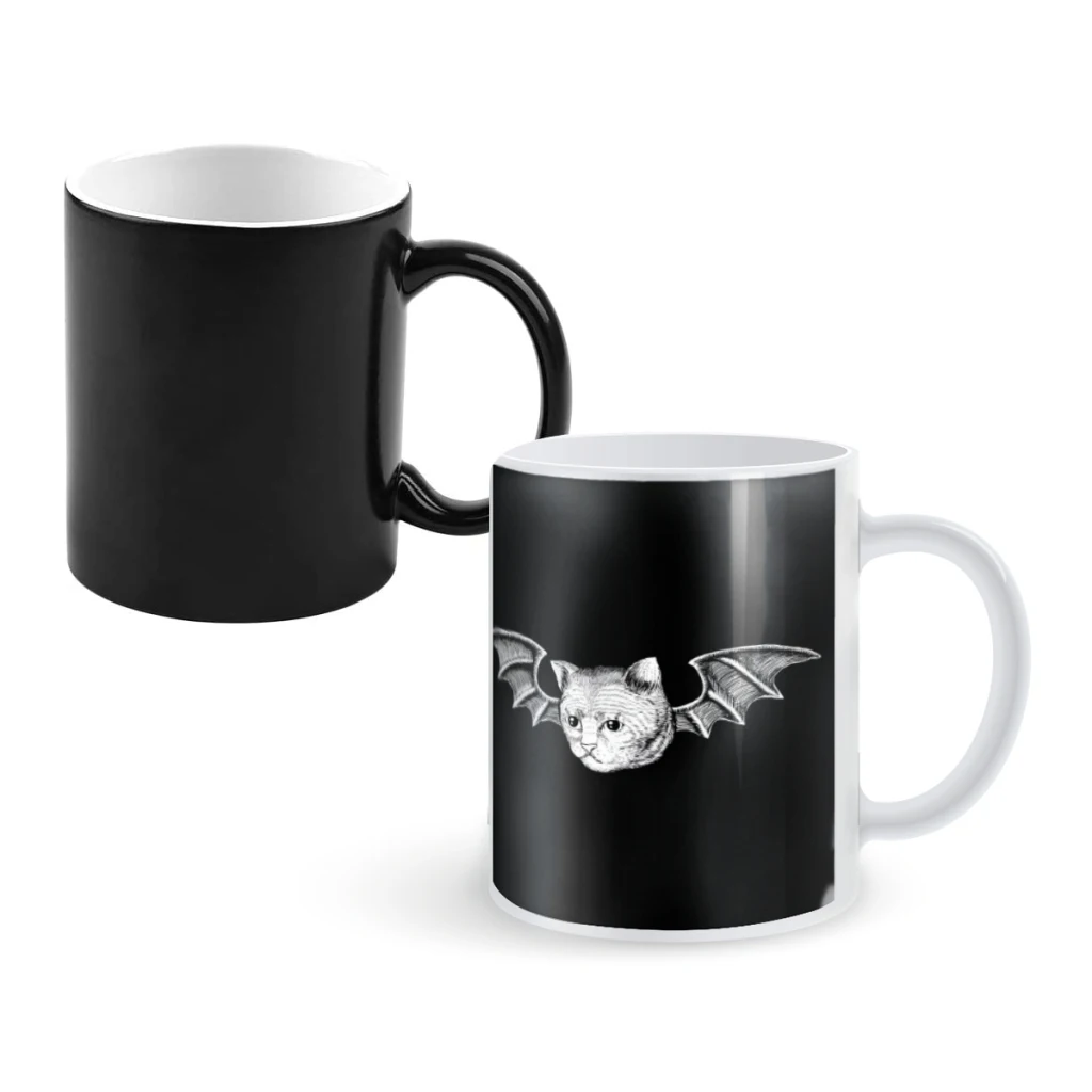 Cat Head With Bat WingsCoffee Mugs And Mug Creative Color Change Tea Cup Ceramic Milk Cups Novelty Gifts
Cat Head With Bat WingsCoffee Mugs And Mug Creative Color Change Tea Cup Ceramic Milk Cups Novelty Gifts