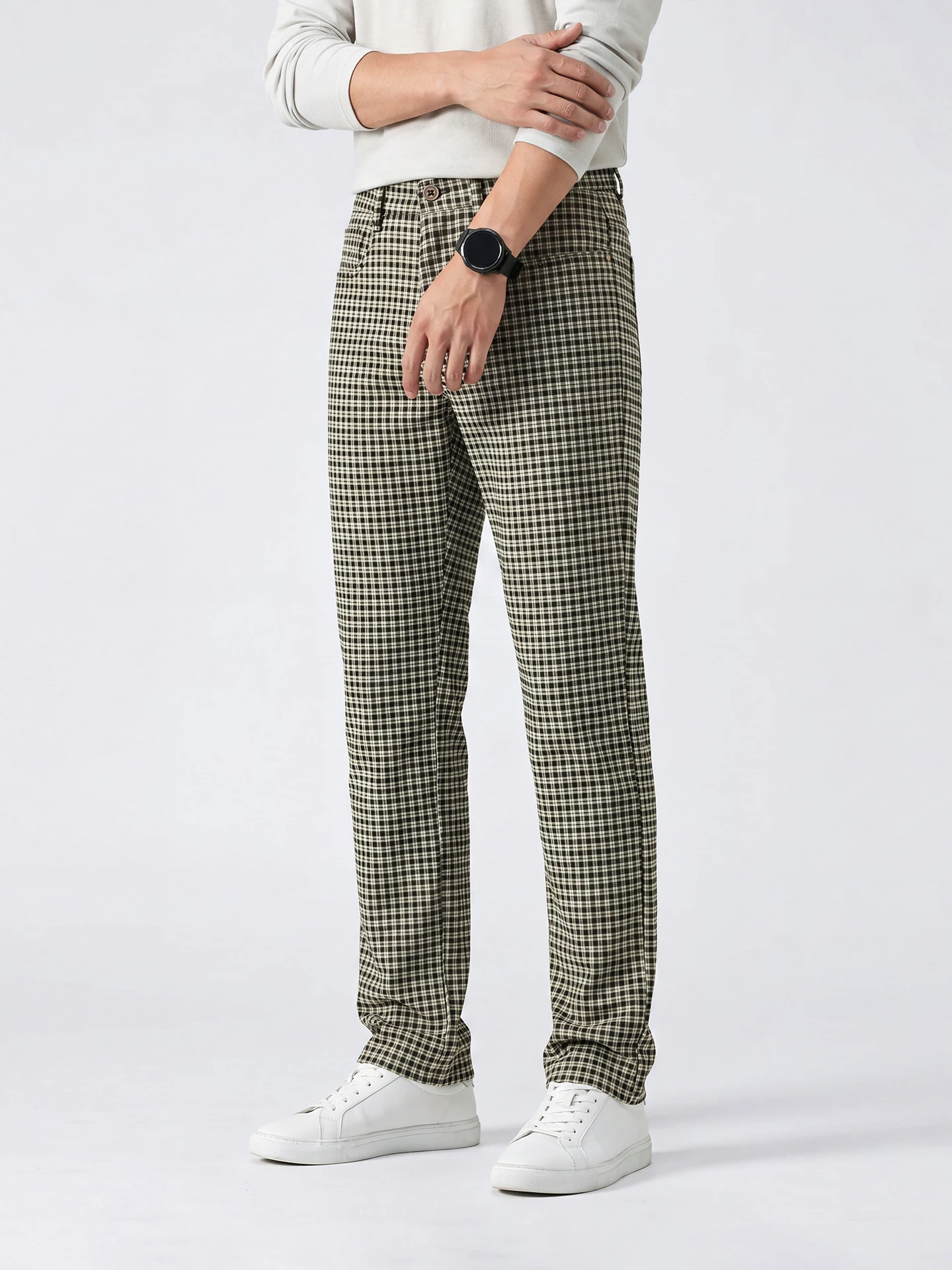 Business Casual Men's Plaid Pants Commute Straight Leg Trousers Lightweight Luxury Spring Autumn New Style Polyester Cotton B...
Business Casual Men's Plaid Pants Commute Straight Leg Trousers Lightweight Luxury Spring Autumn New Style Polyester Cotton B...