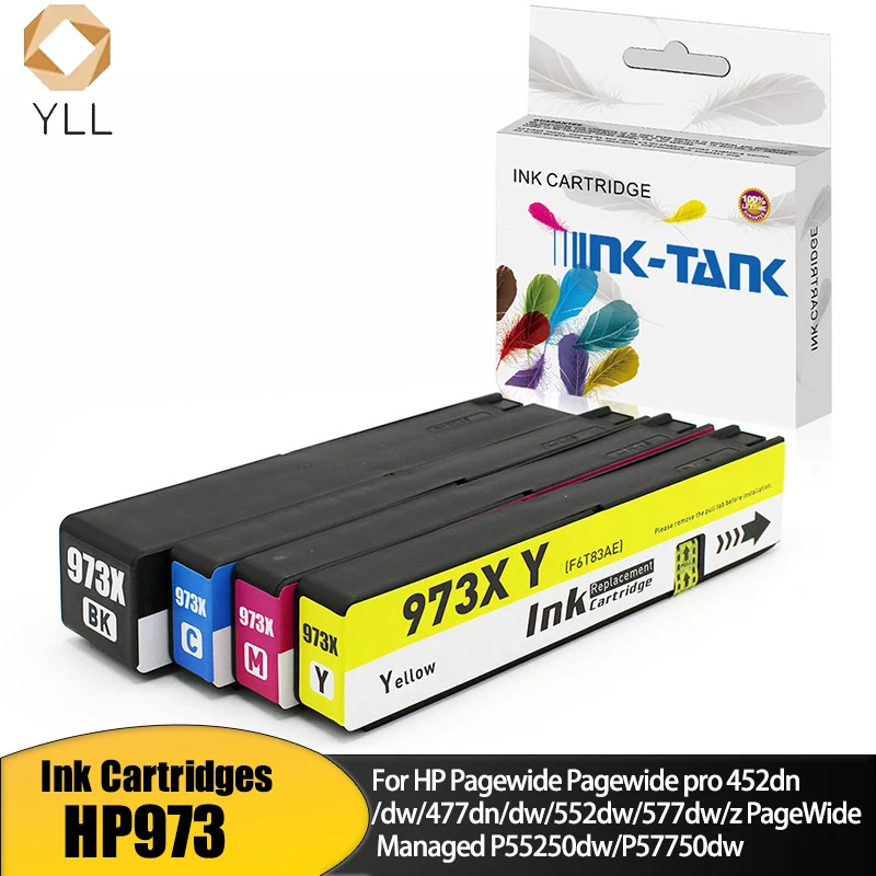 973X973X 973XL Цветной совместимый струйный картридж премиум-класса для Hp973x для принтера HP Pagewide Pro 477dw P55250dw/P57750dw
973X973X 973XL Цветной совместимый струйный картридж премиум-класса для Hp973x для принтера HP Pagewide Pro 477dw P55250dw/P57750dw