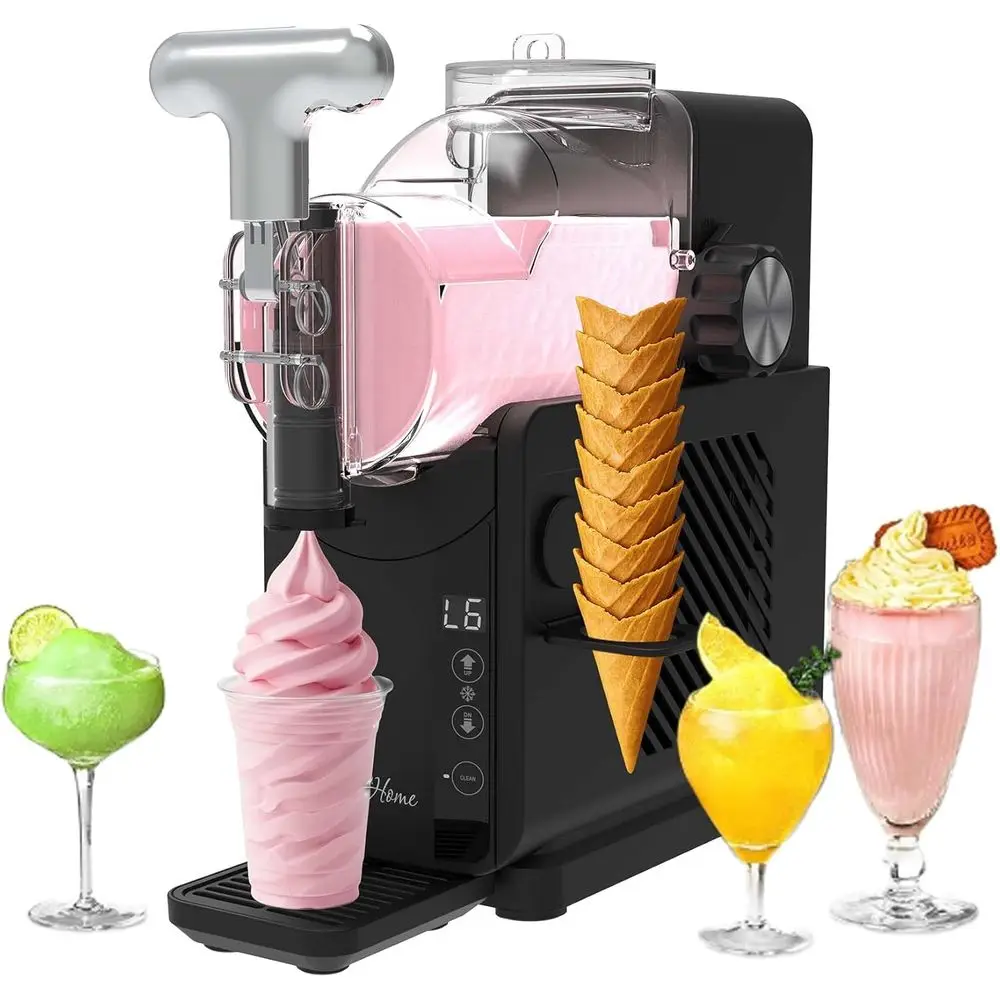 Home, Ice Cream & rozen Slush Drink Maker, Onyx (34OZ IceCream or 57OZ Slush at a Time)
Home, Ice Cream & rozen Slush Drink Maker, Onyx (34OZ IceCream or 57OZ Slush at a Time)