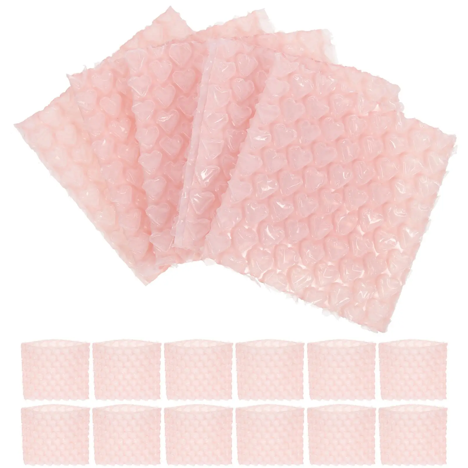 60 Pcs Heart Shaped 10x10cm Double Layer Shockproof Packing Supplies for Shipping Foam Cushioning Pouches
60 Pcs Heart Shaped 10x10cm Double Layer Shockproof Packing Supplies for Shipping Foam Cushioning Pouches