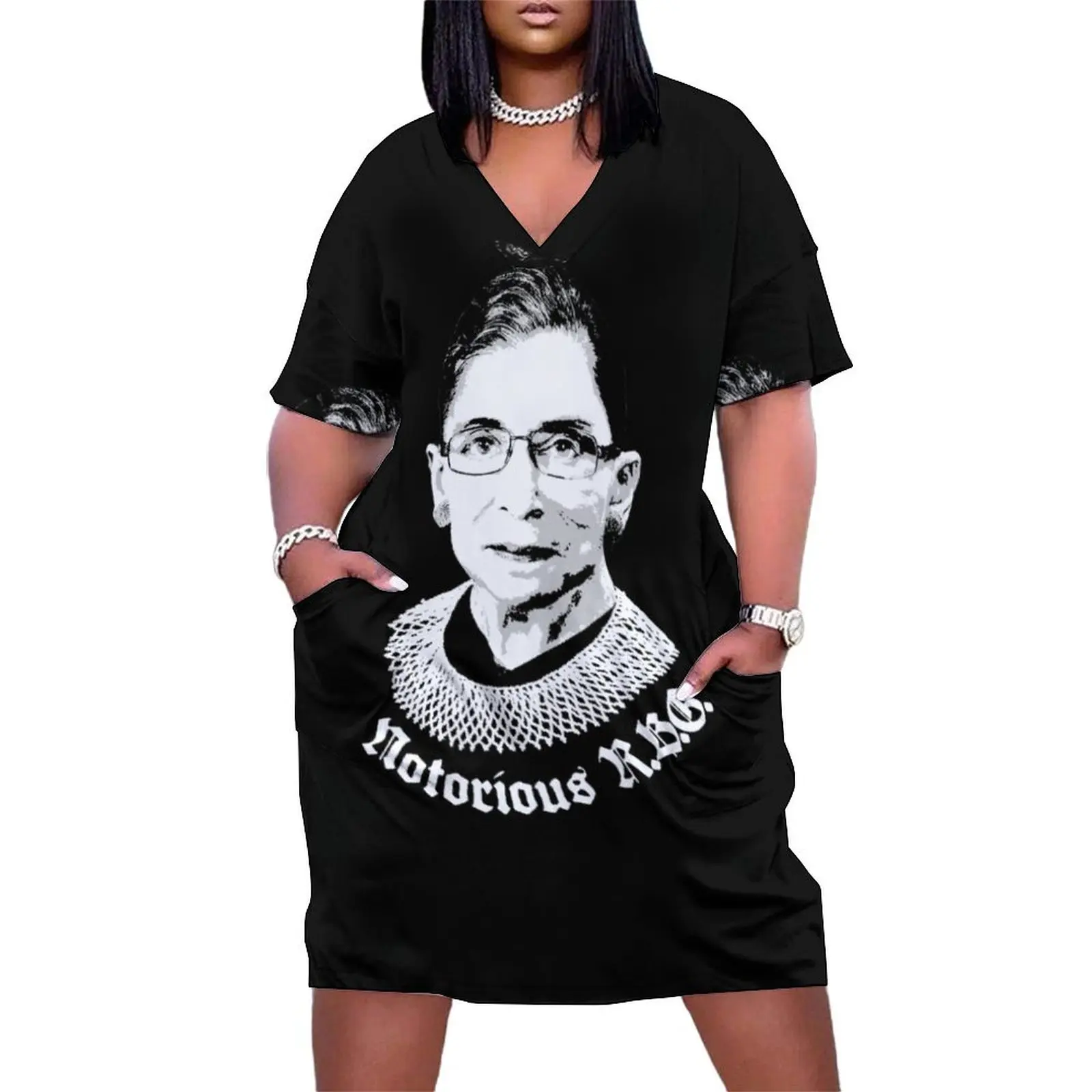 Notorious RBG Loose Pocket Dress Dance dresses wedding dresses for woman loose summer dress Woman fashion
Notorious RBG Loose Pocket Dress Dance dresses wedding dresses for woman loose summer dress Woman fashion