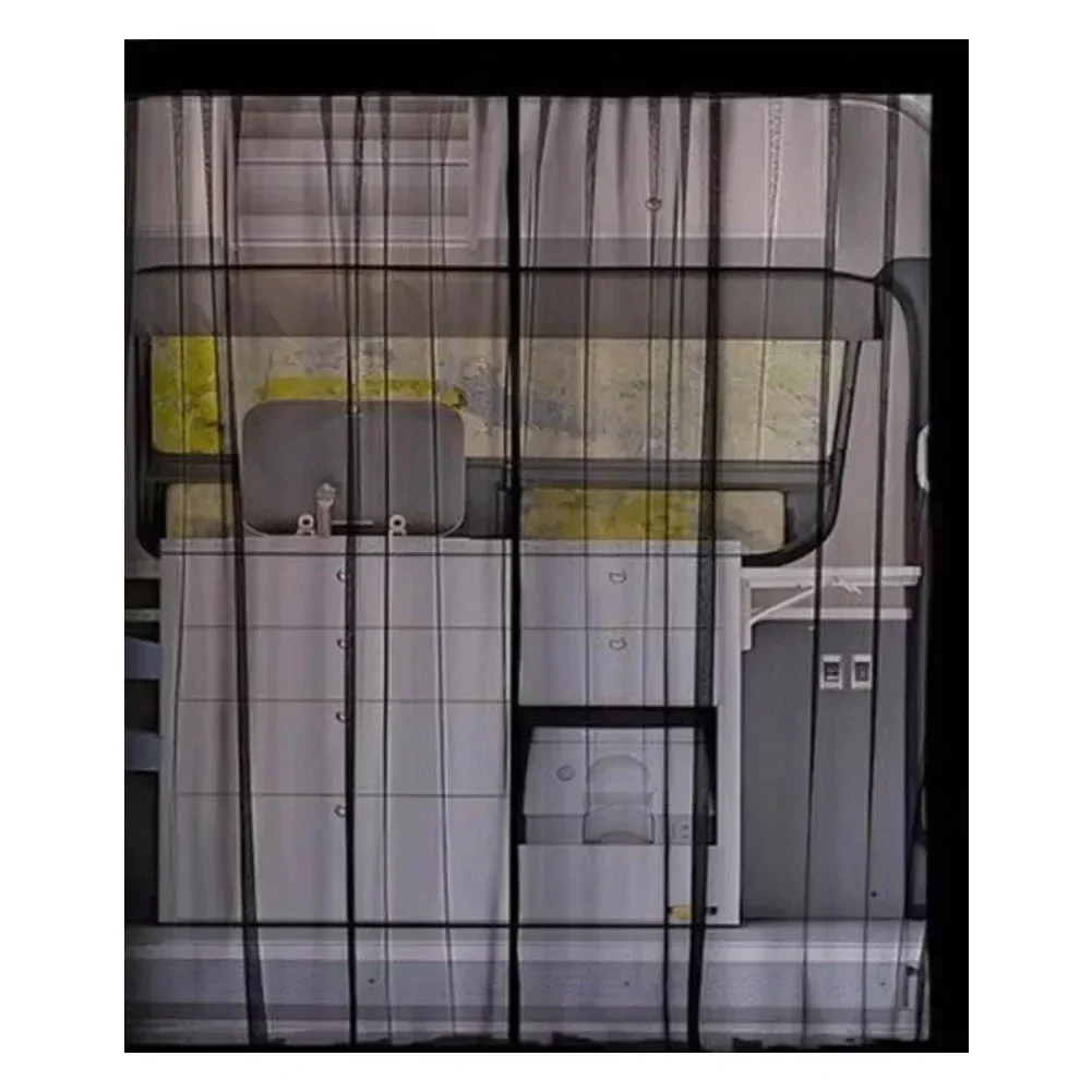 Занавеска для автофургона 71 x 59 дюймов с магнитной застежкой для Mercedes для Sprinter и Transit, эффективная защита от насекомых
Занавеска для автофургона 71 x 59 дюймов с магнитной застежкой для Mercedes для Sprinter и Transit, эффективная защита от насекомых