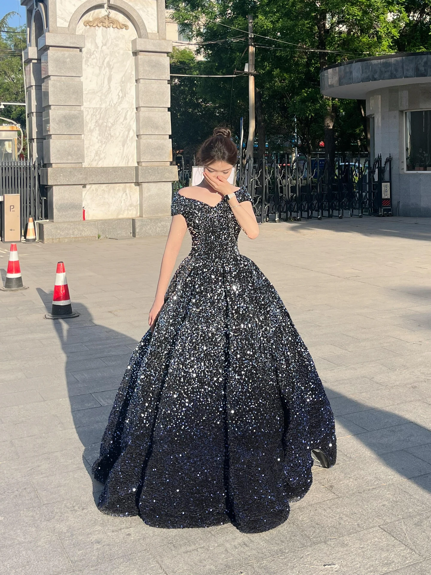 Shiny Sequin One Shoulder Evening Gown Host Student Vocal Art Exam Adult Ceremony Birthday Party High End Luxury Sweet Style
Shiny Sequin One Shoulder Evening Gown Host Student Vocal Art Exam Adult Ceremony Birthday Party High End Luxury Sweet Style