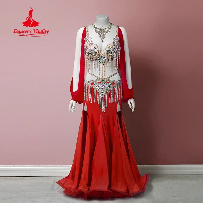 BellyDance Costume Customized High end Luxury Performance Set for Adults and Child Oriental Dance Professional Competition Set
BellyDance Costume Customized High end Luxury Performance Set for Adults and Child Oriental Dance Professional Competition Set