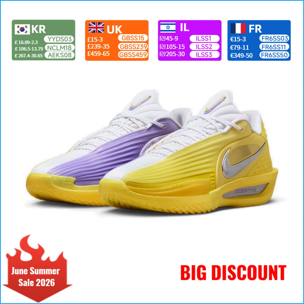 NIKE G.T. CUT 3 TURBO Men's Casual Sports Shoes: Comfortable, Non-Slip, Durable, Breathable Basketball Shoes HV9919-500
NIKE G.T. CUT 3 TURBO Men's Casual Sports Shoes: Comfortable, Non-Slip, Durable, Breathable Basketball Shoes HV9919-500