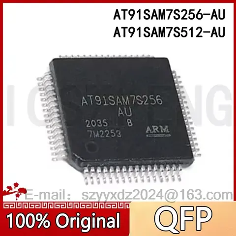 ใหม่AT91SAM7S256-AU AT91SAM7S512-AU LQFP-64