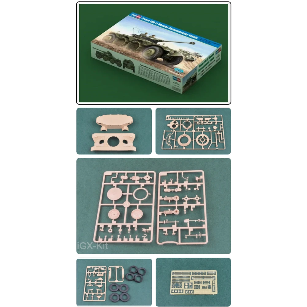 Hobbyboss 82490 1:35 French EBR12 EBR-11 Wheeled Reconnaissance Vehicle Scout Car Plastic Model Assembly Kit Hobby Craft
Hobbyboss 82490 1:35 French EBR12 EBR-11 Wheeled Reconnaissance Vehicle Scout Car Plastic Model Assembly Kit Hobby Craft