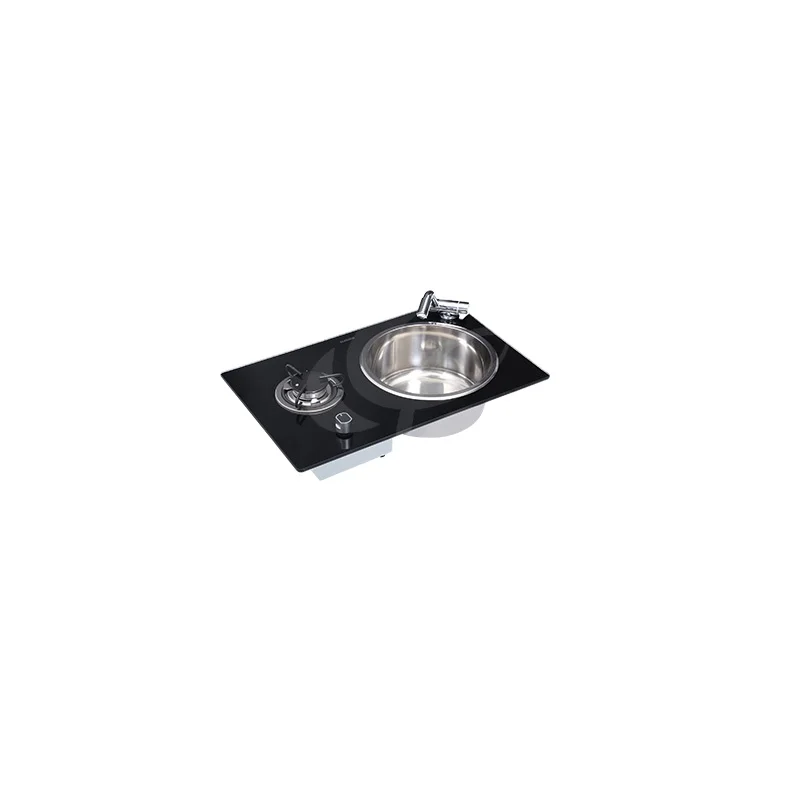 GUANGRUN Kitchen Stainless Steel Sink One-Burner Gas Hob Combination CE Certified For Motorhome Caravan Cabin RV Accessories
GUANGRUN Kitchen Stainless Steel Sink One-Burner Gas Hob Combination CE Certified For Motorhome Caravan Cabin RV Accessories