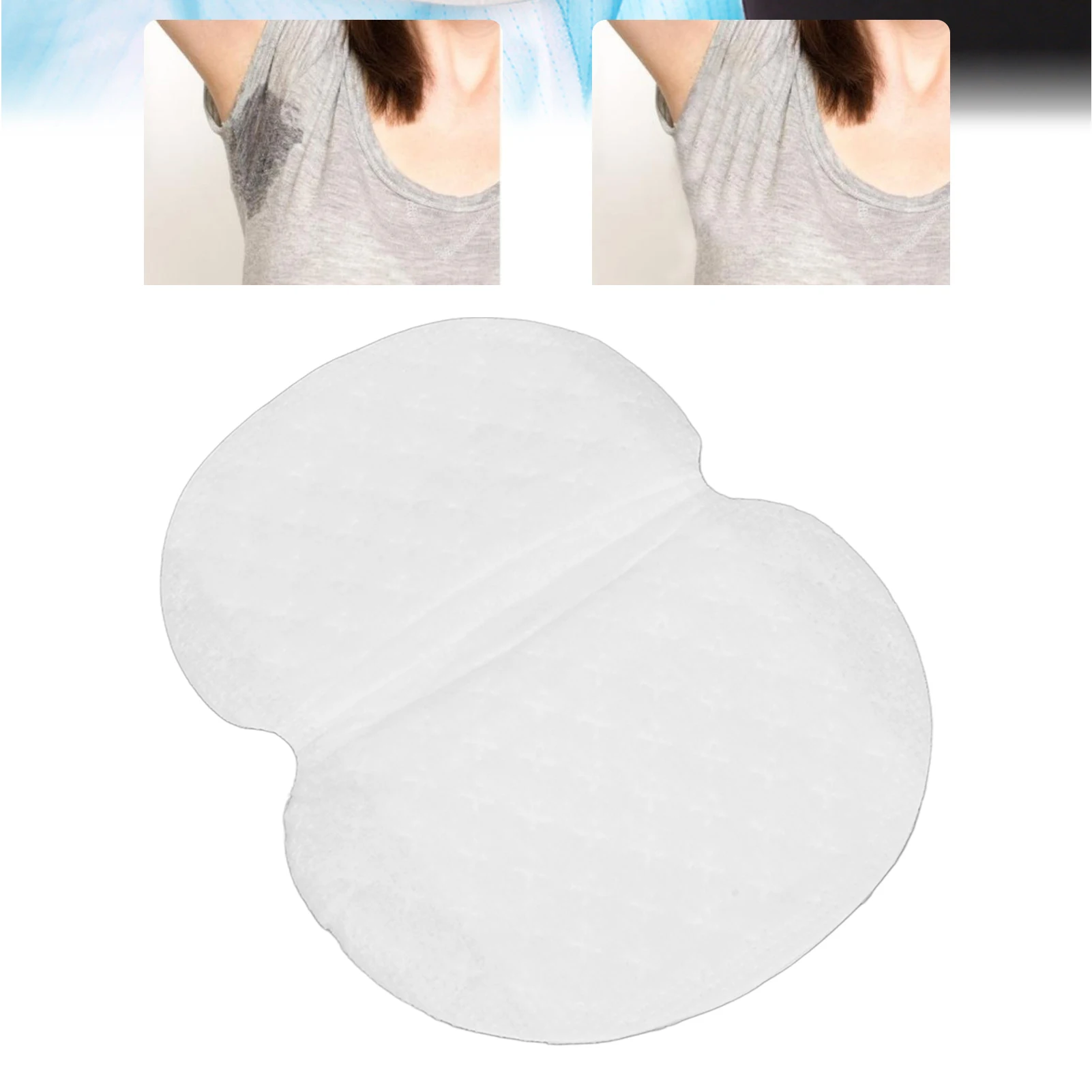 20pcs Sweat Pads Breathable Disposable Non Woven Underarm Sweat Pads Invisible Comfortable Lasting Effective for Men for Women
20pcs Sweat Pads Breathable Disposable Non Woven Underarm Sweat Pads Invisible Comfortable Lasting Effective for Men for Women