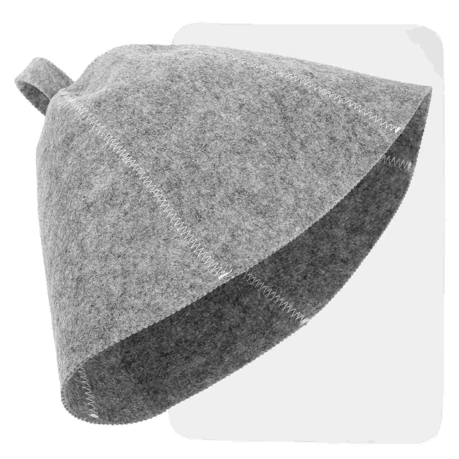 Felt Sauna Hat Pad Set Grey Hat Breathable Comfortable Lightweight Shower Accessories Bath Caps Sauna Room Supplies
Felt Sauna Hat Pad Set Grey Hat Breathable Comfortable Lightweight Shower Accessories Bath Caps Sauna Room Supplies