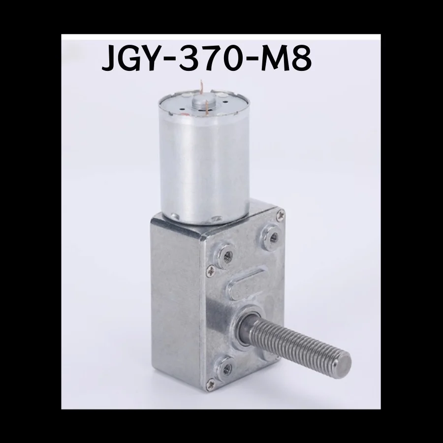 JGY-370-M8 Червячный мотор-редуктор постоянного тока 6 В 12 В Редуктор-редуктор 6–210 об/мин Самоблокирующаяся турбина M8 Реверсивный мини-двигатель с винтовым валом 33 мм L
JGY-370-M8 Червячный мотор-редуктор постоянного тока 6 В 12 В Редуктор-редуктор 6–210 об/мин Самоблокирующаяся турбина M8 Реверсивный мини-двигатель с винтовым валом 33 мм L