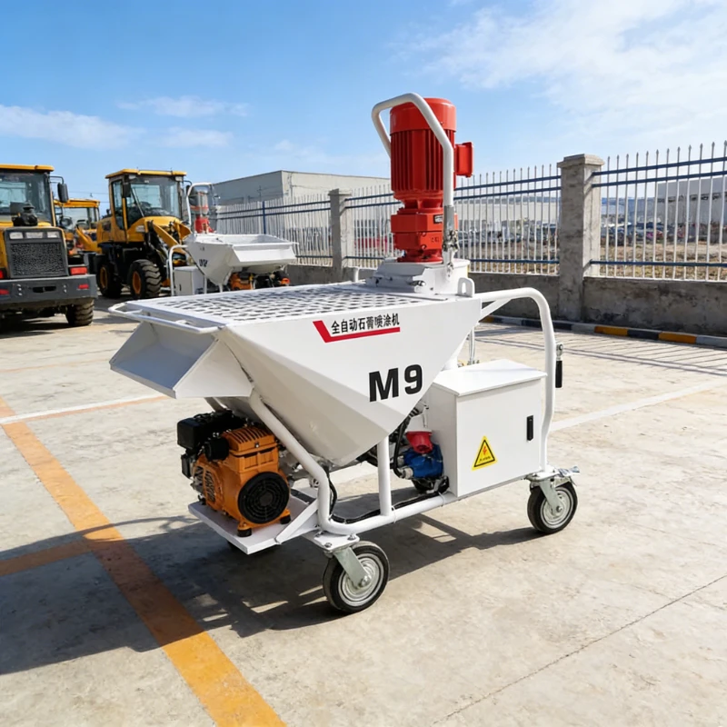 Small Mortar Spraying Machine for Real Stone Paint Putty Wall Customized Easy Maintenance
Small Mortar Spraying Machine for Real Stone Paint Putty Wall Customized Easy Maintenance