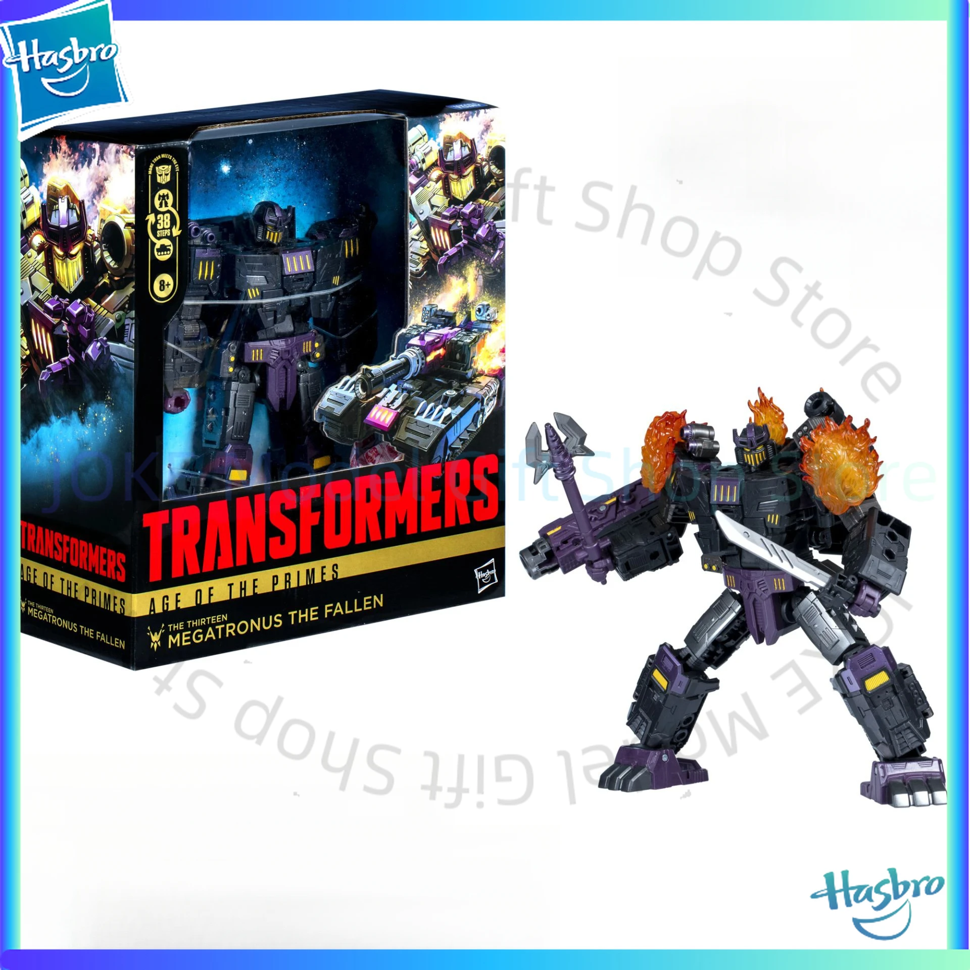 New Hasbro Transformed toys : Age of The Primes Leader Class The Thirteen Megatronus The Fallen
New Hasbro Transformed toys : Age of The Primes Leader Class The Thirteen Megatronus The Fallen