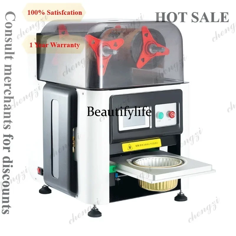 HR Commercial Round Plastic Bowl Takeout Sealing Machine Multi-Mold Sealing Machine with One Mold for Multiple Uses
HR Commercial Round Plastic Bowl Takeout Sealing Machine Multi-Mold Sealing Machine with One Mold for Multiple Uses