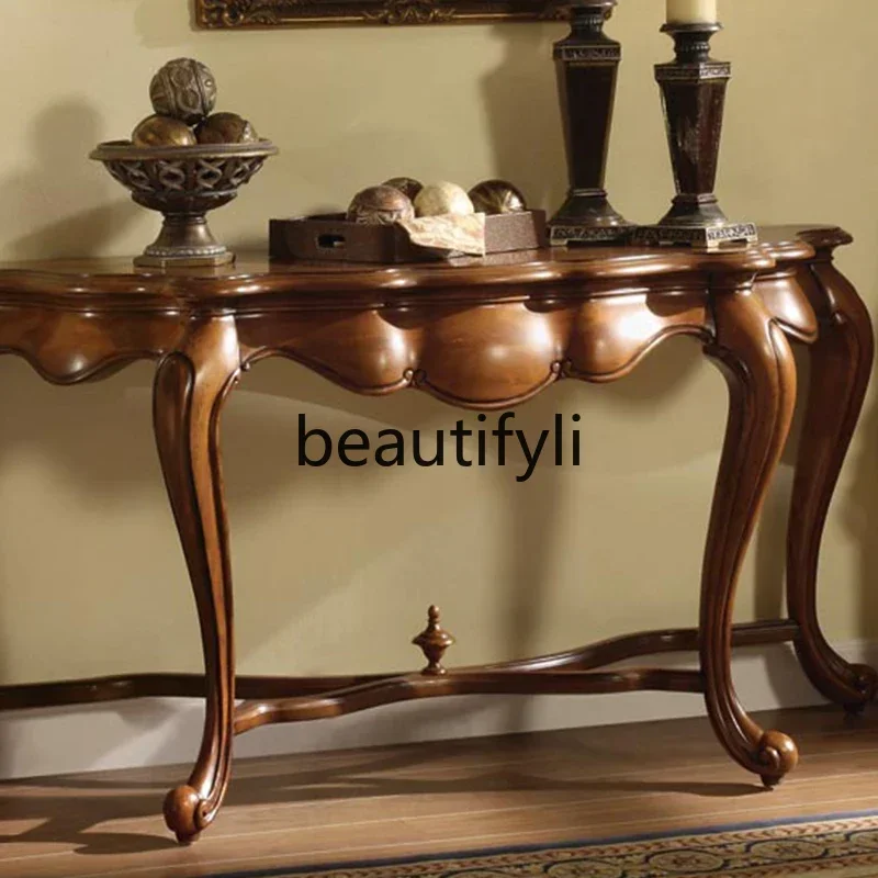 Cy56 American curved entrance table for household against the wall Entrance table European style fully decorated carved sofa
Cy56 American curved entrance table for household against the wall Entrance table European style fully decorated carved sofa