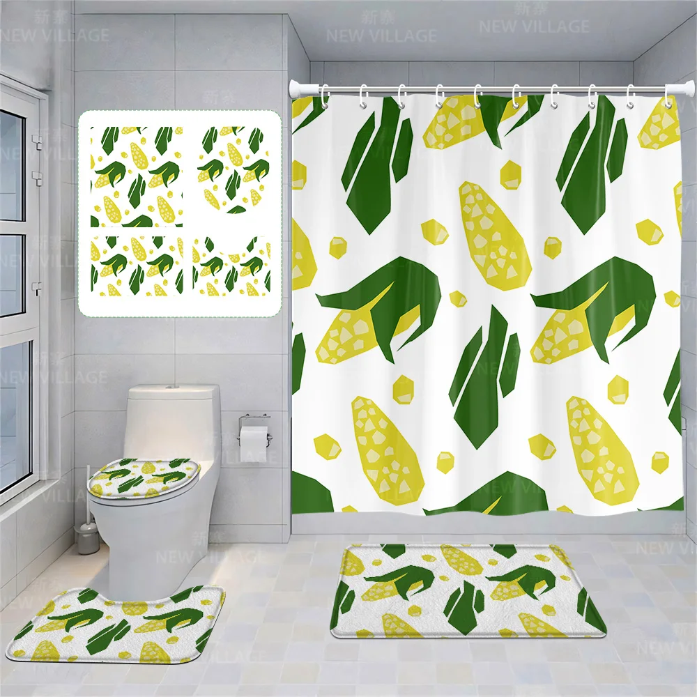 Home shower curtains bathroom Decora waterproof fabric non-slip bath mat water absorption curtain Modern Nordic boho plant
Home shower curtains bathroom Decora waterproof fabric non-slip bath mat water absorption curtain Modern Nordic boho plant