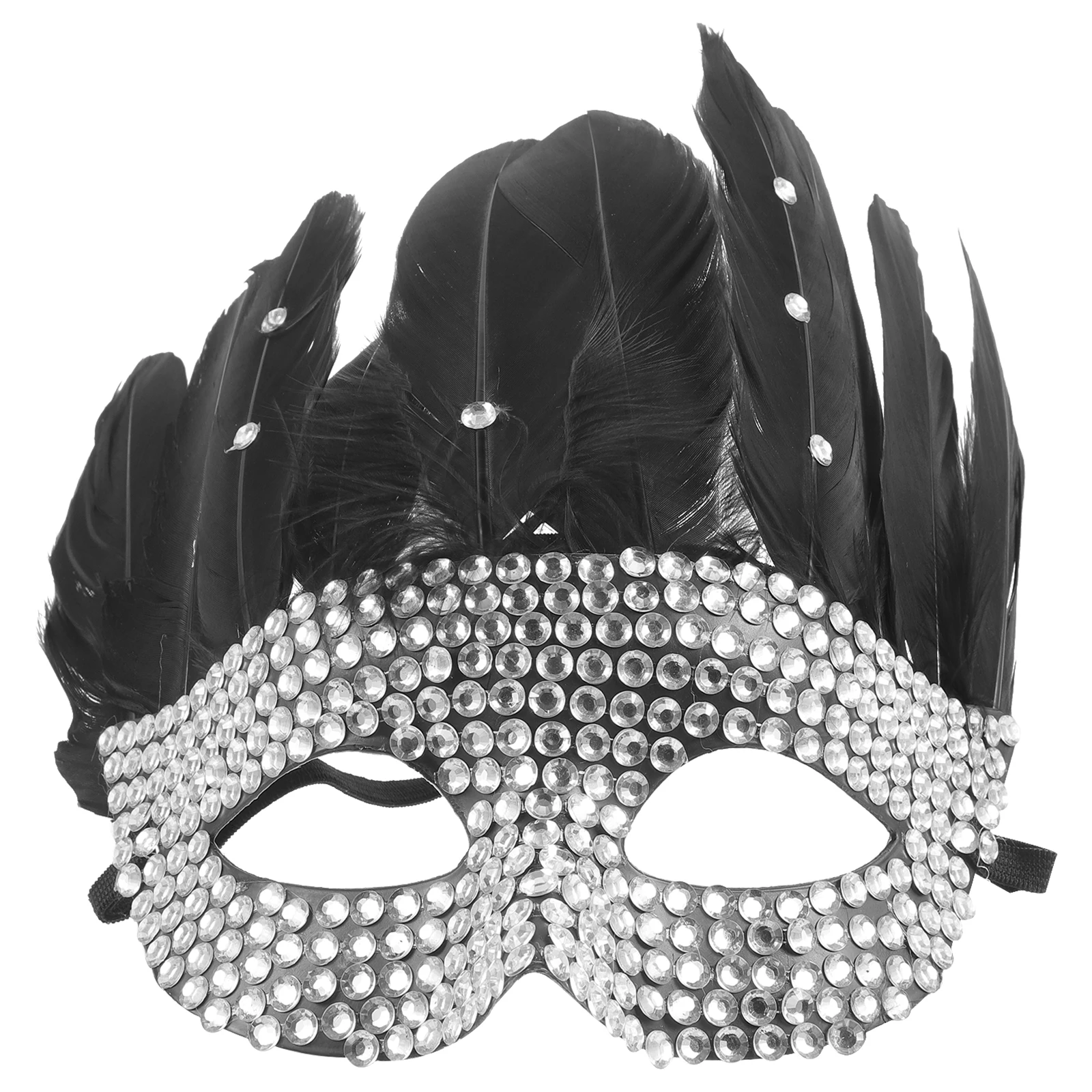 Rhinestone Masquerade Mask Half Face Eye Female Princess Party Prop Halloween Costume Decor Accessories Plumage
Rhinestone Masquerade Mask Half Face Eye Female Princess Party Prop Halloween Costume Decor Accessories Plumage