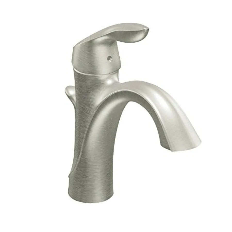 Bathroom sink faucet brushed nickel one-handle single hole with optional deckplate and vessel sink extension kit durable and mo
Bathroom sink faucet brushed nickel one-handle single hole with optional deckplate and vessel sink extension kit durable and mo