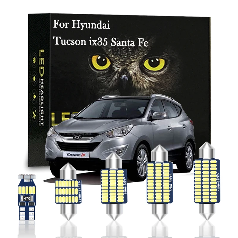 Canbus LED Interior Light For Hyundai Tucson ix35 Santa Fe 2008 2010 2011 2012 2013 2014 2015 DM CM Palisade Kona ix25
Canbus LED Interior Light For Hyundai Tucson ix35 Santa Fe 2008 2010 2011 2012 2013 2014 2015 DM CM Palisade Kona ix25