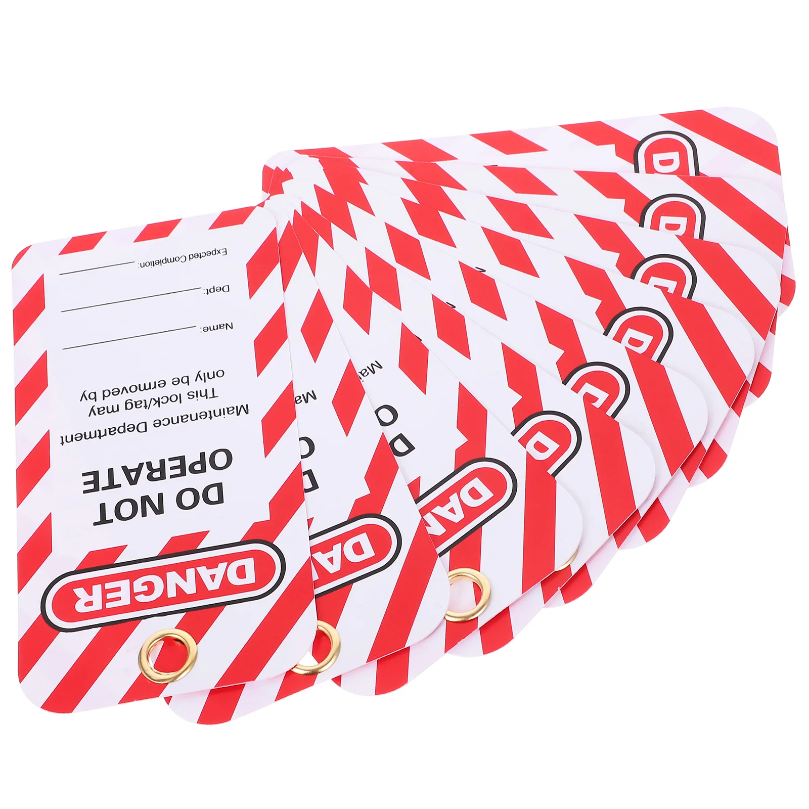 10pcs Safety Warning Tags Bright Colors Clear Text Equipment Repair Tagout Kits Danger Industrial Traffic Signs 
10pcs Safety Warning Tags Bright Colors Clear Text Equipment Repair Tagout Kits Danger Industrial Traffic Signs