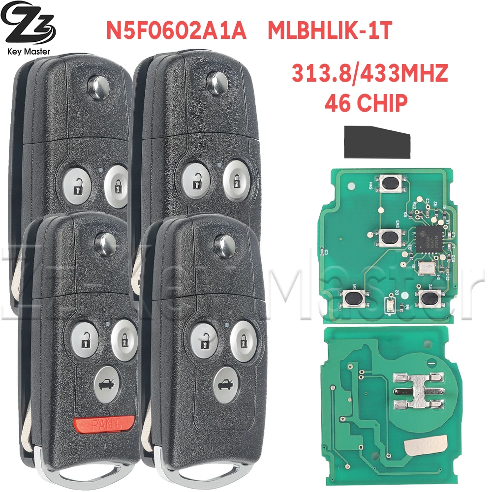 Zz MLBHLIK-1T/N5F0602A1A 313/434MHZ 46CHIP Car Remote Control Flip Key For Honda Acura RDX MDX CRV odyssey 2007-2012
Zz MLBHLIK-1T/N5F0602A1A 313/434MHZ 46CHIP Car Remote Control Flip Key For Honda Acura RDX MDX CRV odyssey 2007-2012