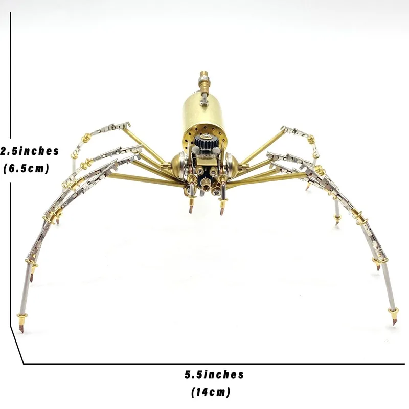 Steampunk Mechanical Bee Metal Assembled 3D Model Diy Handmade Creative Desktop Ornament Handcraft Decor Gift For Men
Steampunk Mechanical Bee Metal Assembled 3D Model Diy Handmade Creative Desktop Ornament Handcraft Decor Gift For Men