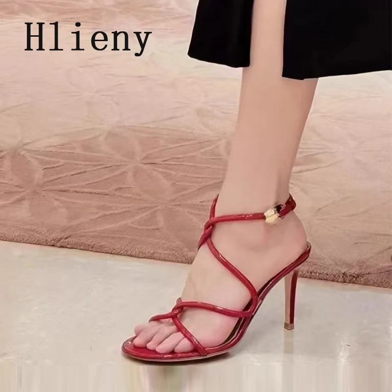 Hlieny 2025 Summer New Ankle Buckle Strap Gladiator Sandals Women Thin High Heels Dress Pumps Shoes Outdoor Open Toe Sandals
Hlieny 2025 Summer New Ankle Buckle Strap Gladiator Sandals Women Thin High Heels Dress Pumps Shoes Outdoor Open Toe Sandals