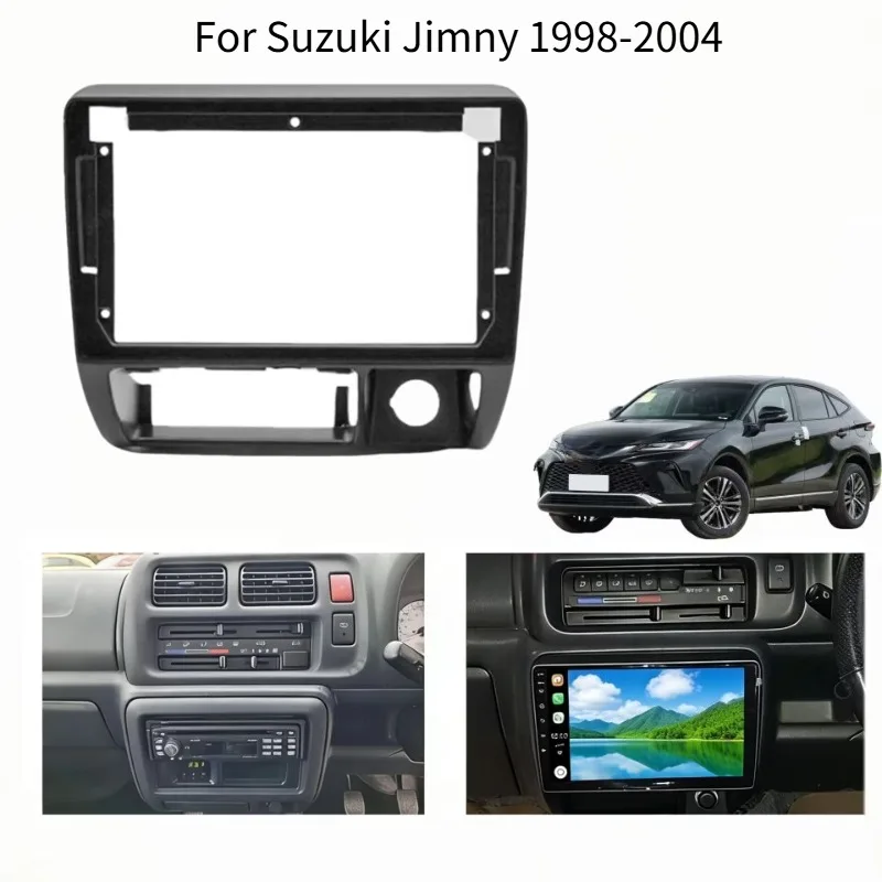 9 Inch Car Frame Fascia Adapter For Suzuki Jimny 1998-2004 Android Radio Dash Fitting Panel Kit
9 Inch Car Frame Fascia Adapter For Suzuki Jimny 1998-2004 Android Radio Dash Fitting Panel Kit