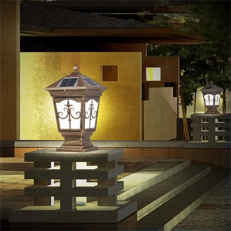 FAIRY Outdoor Solar Post Light Modern Patio Pillar LED Waterproof Lighting For Lawn Garden Fence Gate Porch Courtyard
FAIRY Outdoor Solar Post Light Modern Patio Pillar LED Waterproof Lighting For Lawn Garden Fence Gate Porch Courtyard