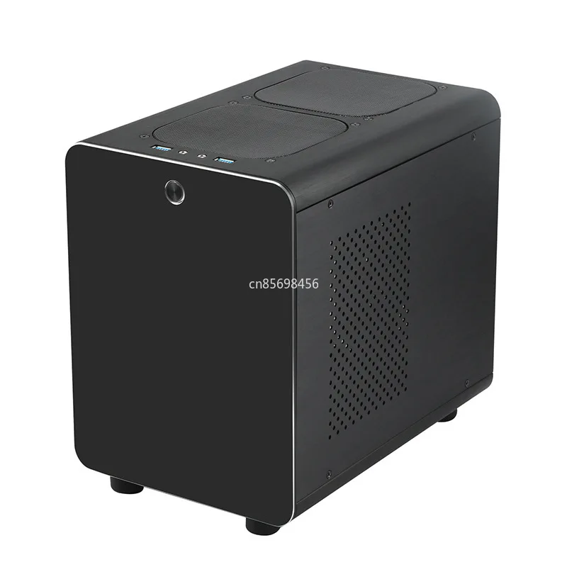 Q1 colorful all-aluminum alloy water-cooled ITX mini desktop computer small chassis
Q1 colorful all-aluminum alloy water-cooled ITX mini desktop computer small chassis