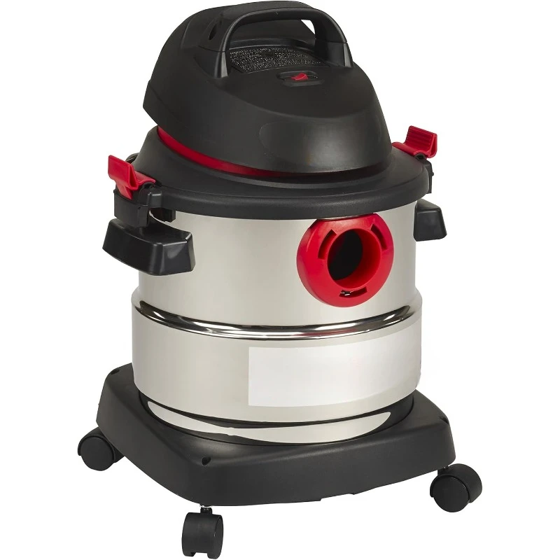 5989300 Stainless Steel Wet Dry Vacuum 4.5 Peak HP Stainless Steel Wet Dry Vacuum 1.25 Inch Diameter x 7 Foo 6 Ft Cord Length
5989300 Stainless Steel Wet Dry Vacuum 4.5 Peak HP Stainless Steel Wet Dry Vacuum 1.25 Inch Diameter x 7 Foo 6 Ft Cord Length