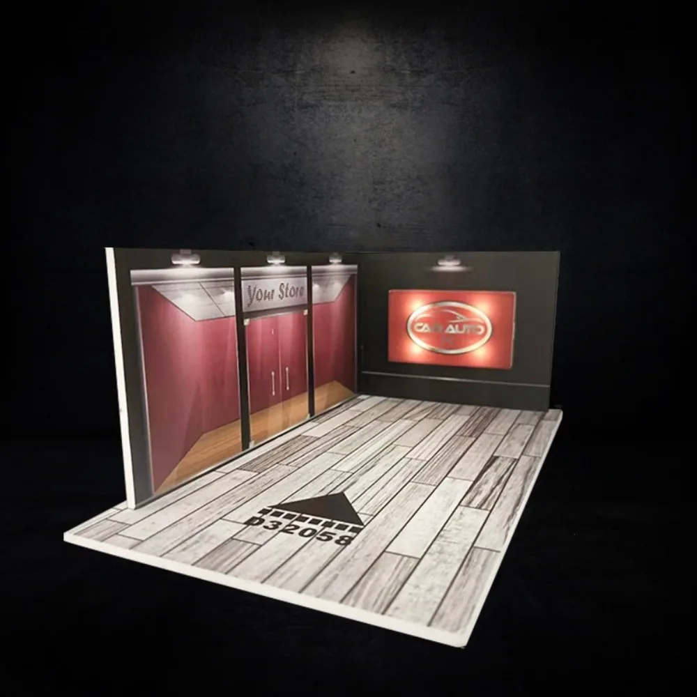 LED Lighting 1/32 Car Garage Assembled Simulation Parking Lot Model DIY Scene Miniature Car Display Scene DieCast Car Model
LED Lighting 1/32 Car Garage Assembled Simulation Parking Lot Model DIY Scene Miniature Car Display Scene DieCast Car Model