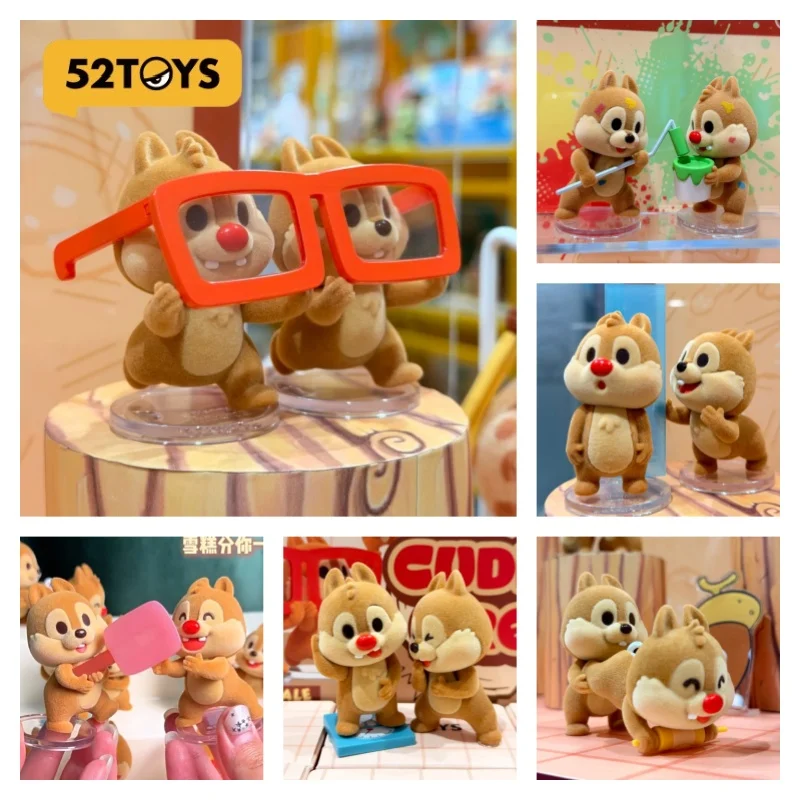 52toys Chip & Dale Cuddle Crew Blind Box Flocked Figure Collectible Toy Desktop Ornament Mysterious Toy Surprise Birthday Gift
52toys Chip & Dale Cuddle Crew Blind Box Flocked Figure Collectible Toy Desktop Ornament Mysterious Toy Surprise Birthday Gift