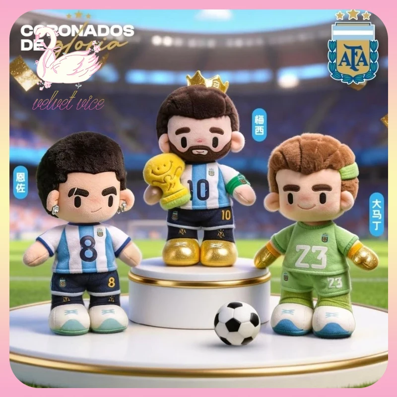 Original Argentina Football Team Series Plush Toy 35 Cm Plush Doll Super Soft Doll Trendy Ornament Collect Toys Boys Gifts
Original Argentina Football Team Series Plush Toy 35 Cm Plush Doll Super Soft Doll Trendy Ornament Collect Toys Boys Gifts