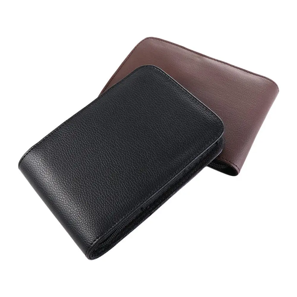 Quality 12 Pens Black Brown Faux Leather Pen Storage Box Fountain Pen Case Pens Zipper Case Roller Pen Holder Pen Container Bag
Quality 12 Pens Black Brown Faux Leather Pen Storage Box Fountain Pen Case Pens Zipper Case Roller Pen Holder Pen Container Bag