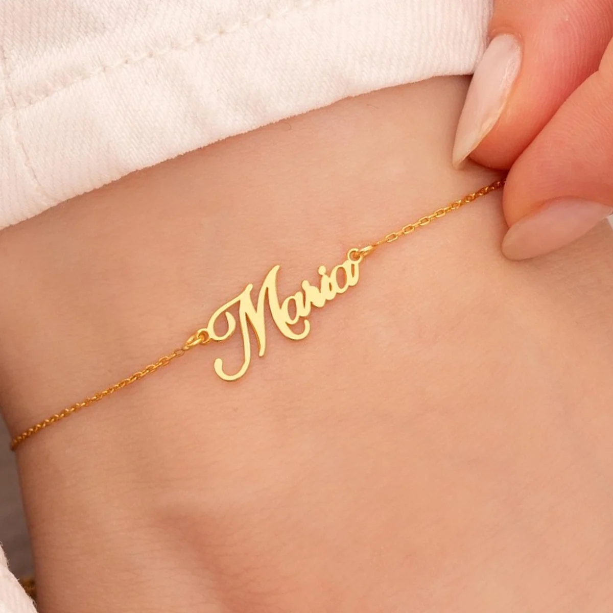 Custom Name Anklet for Women Personalized Nameplate Leg Chain Stainless Steel Letter Charms Jewelry Girl Female Customized Gifts
Custom Name Anklet for Women Personalized Nameplate Leg Chain Stainless Steel Letter Charms Jewelry Girl Female Customized Gifts