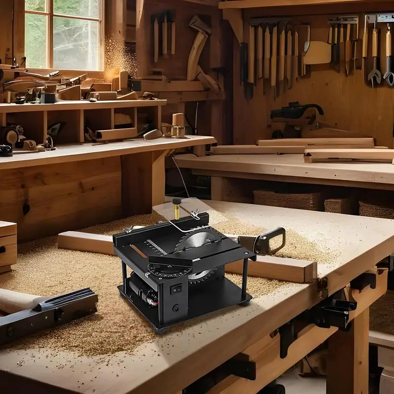 Electric Table Saw Precision Woodworking Machine Woodworking And Metal Craft Table Saw With 7 Adjustable Precision Speed
Electric Table Saw Precision Woodworking Machine Woodworking And Metal Craft Table Saw With 7 Adjustable Precision Speed