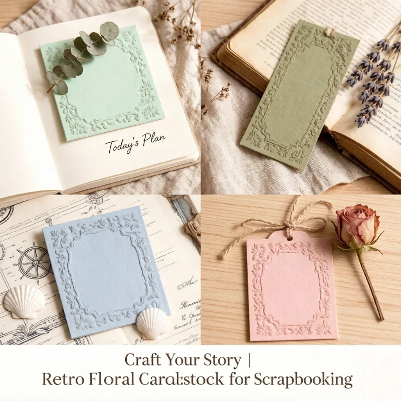 1Set Retro Embossed Floral Border DIY Writable Cardstock, 30pcs Boxed Scrapbooking Sticky Notes, 4Colors
1Set Retro Embossed Floral Border DIY Writable Cardstock, 30pcs Boxed Scrapbooking Sticky Notes, 4Colors