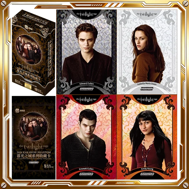 2026 KAKAWOW PHANTOM Twilight Saga Card Mystery Box Genuine Trading Cards Game Toys Holiday Birthday Gifts for Boys Girls
2026 KAKAWOW PHANTOM Twilight Saga Card Mystery Box Genuine Trading Cards Game Toys Holiday Birthday Gifts for Boys Girls