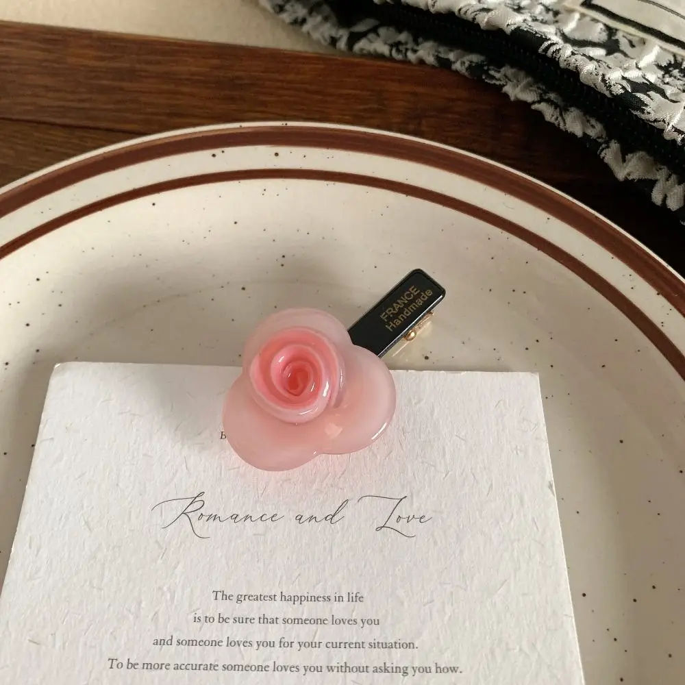 Colorful Rose Flower Hair Clip Korean Style Acrylic Acetic Acid Hair Clip Bang Clip Side Clip Rose Flower Duckbill Clip Ladies
Colorful Rose Flower Hair Clip Korean Style Acrylic Acetic Acid Hair Clip Bang Clip Side Clip Rose Flower Duckbill Clip Ladies