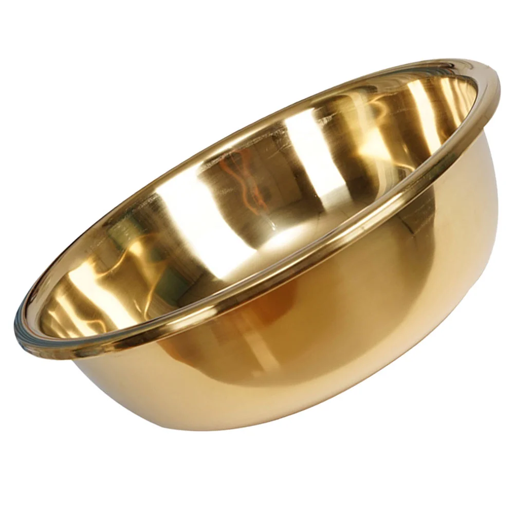 Basin Stainless Steel Thickened Kitchen Bath Household Vegetable Wash (gold) Dish Big Bowls for Mixing
Basin Stainless Steel Thickened Kitchen Bath Household Vegetable Wash (gold) Dish Big Bowls for Mixing