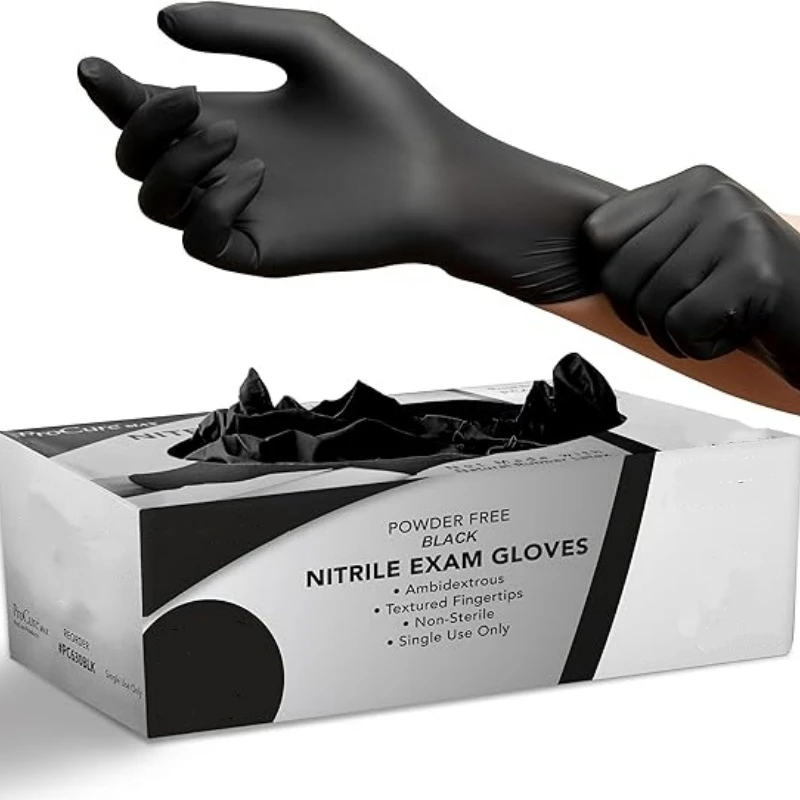 20/100PCS Black Nitrile Gloves Disposable Powder Free Household Cleaning Gloves for Beauty Salon Tattoo Working Kitchen Gloves
20/100PCS Black Nitrile Gloves Disposable Powder Free Household Cleaning Gloves for Beauty Salon Tattoo Working Kitchen Gloves