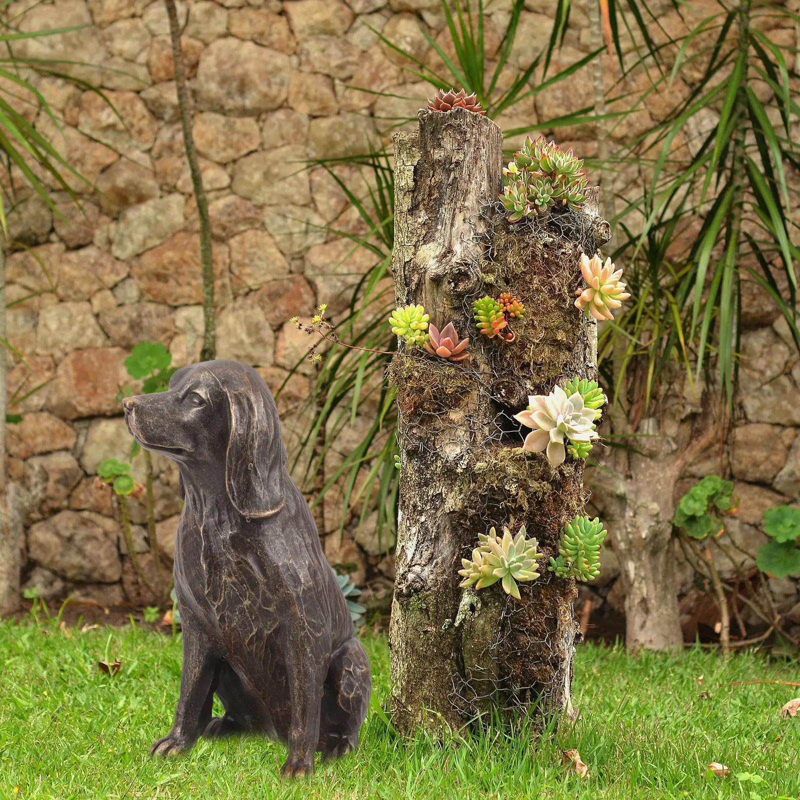 Resin Dachshund Sculpture Adorable Animal Figure for Outdoor Indoor Use Gift Desktop Decor Dog Statues Outdoor
Resin Dachshund Sculpture Adorable Animal Figure for Outdoor Indoor Use Gift Desktop Decor Dog Statues Outdoor