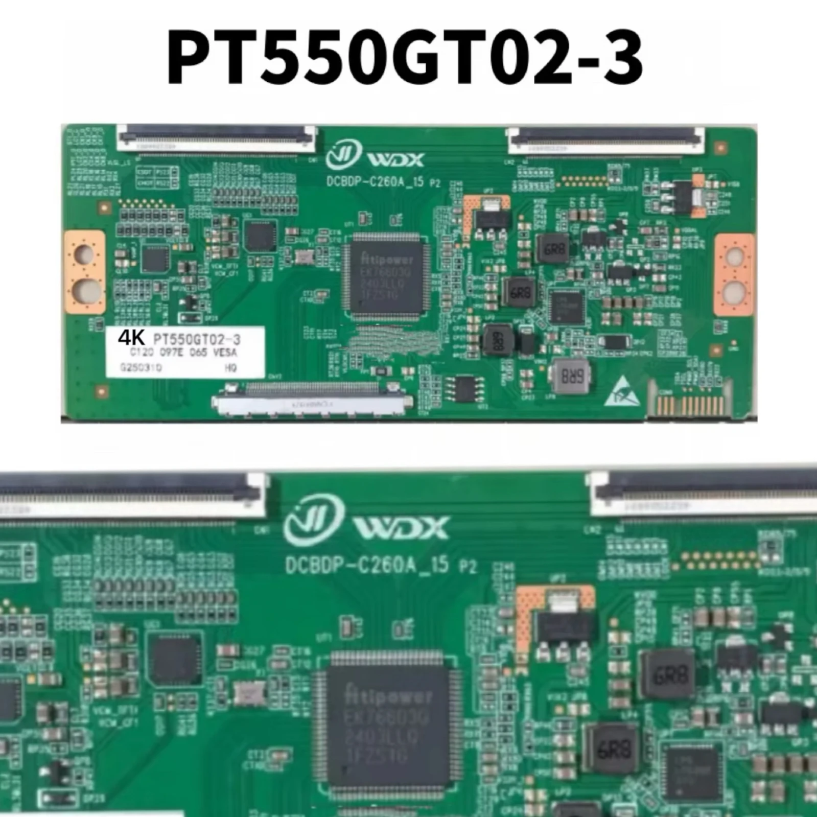 Недавно обновленный DCBDP-C260A_15 PT550GT02-3 4K 2K в наличии
Недавно обновленный DCBDP-C260A_15 PT550GT02-3 4K 2K в наличии