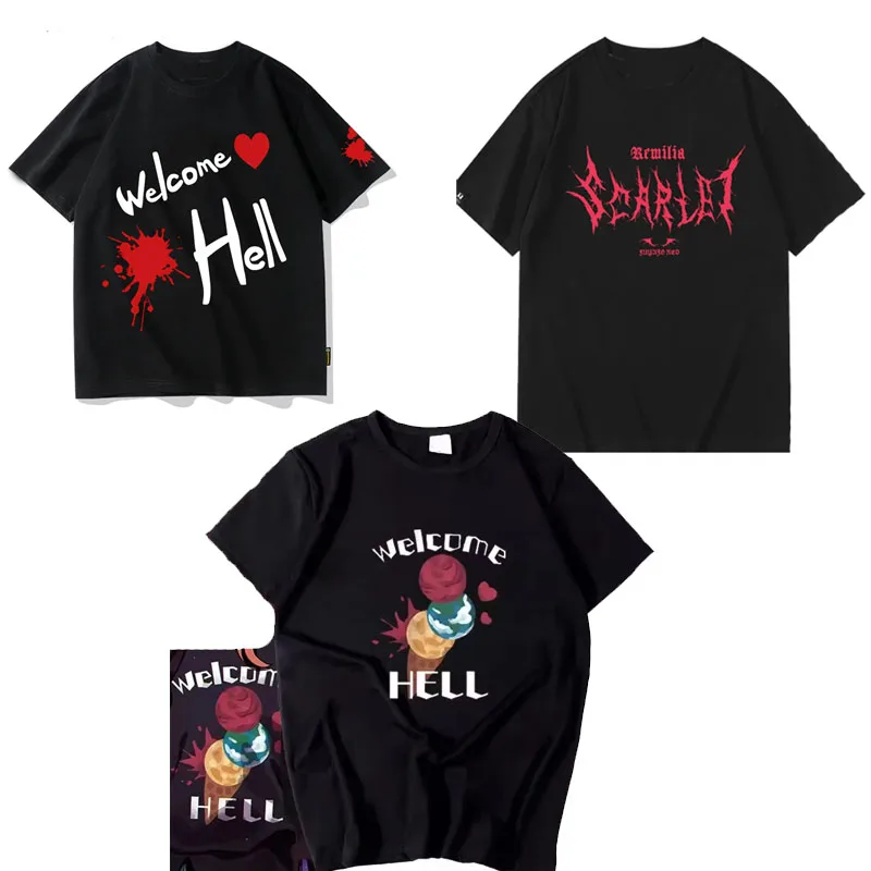 New Touhou Hecatia Lapislazuli Remilia Cosplay T-shirt Summer Harajuku Women/Men t-shirt short Sleeve Sweatshirts Tops
New Touhou Hecatia Lapislazuli Remilia Cosplay T-shirt Summer Harajuku Women/Men t-shirt short Sleeve Sweatshirts Tops